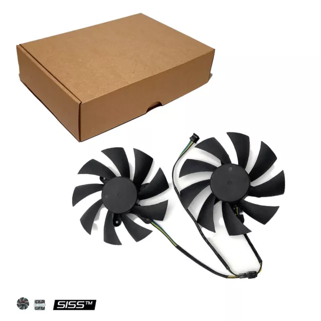 Grafikkartenlüfter für Zotac GeForce RTX 1660 ti 2070 Super Mini Cooling Fan Neu