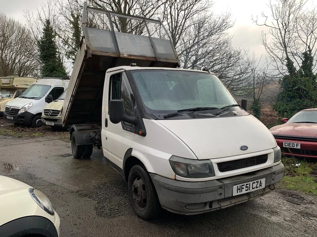 Transit 100 T350 Rwd FORD TRANSIT T350 RWD SINGLE CAB TWIN WHEEL TIPPER (MOT 11/01/27) PX ...