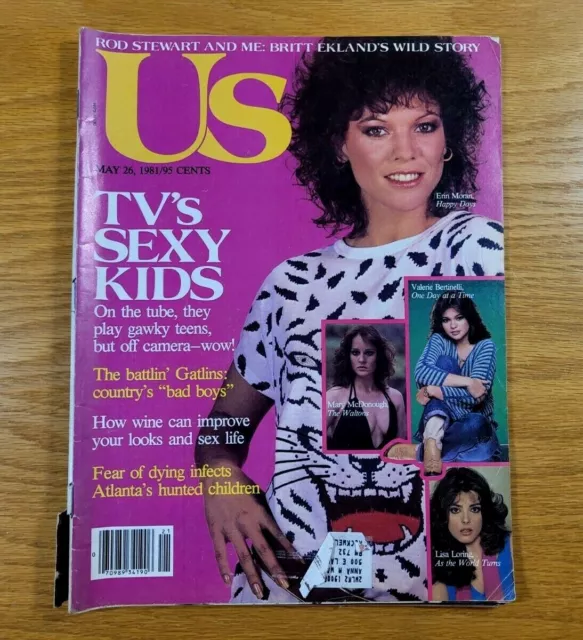 US Magazine Vintage Issue From May 26, 1981 - TV's Sexy Kids w/ Erin Moran Cover