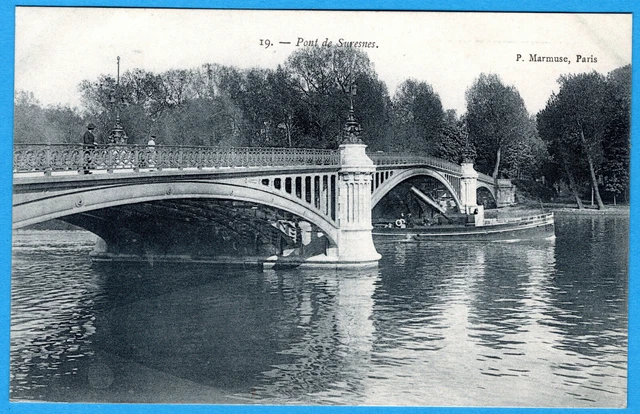 Cpa 92 Suresnes - Pont De Suresnes