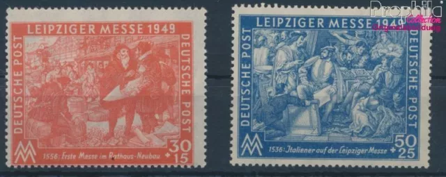 Briefmarken Sowjetische Zone (All.Bes.) 1949 Mi 230-231 postfrisch (10342147