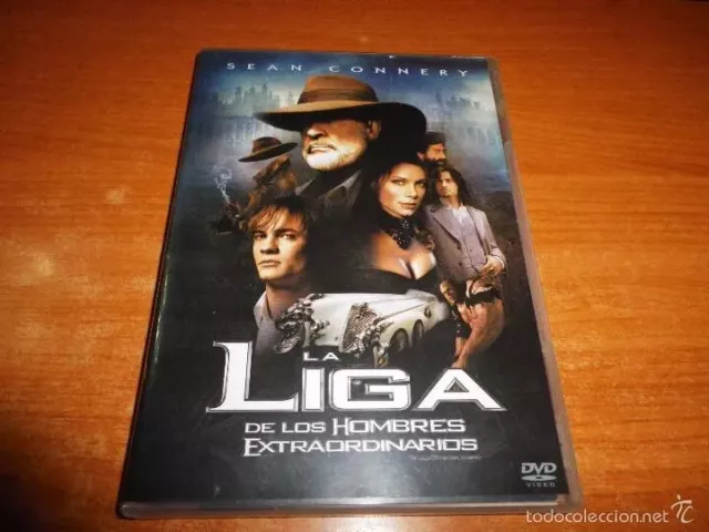 La Liga De Los Hombres Extraordinarios Dvd 2003 España Sean Connery Folleto