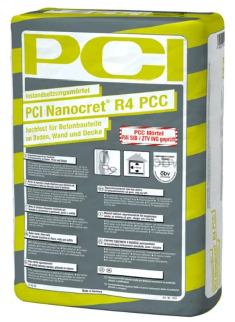 PCI Nanocret R4 PCC gris, 25 kg