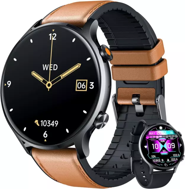 Montre Connectée Homme Smartwatch Sport - Repondre Appel 1.39'' Étanche Écran Ta