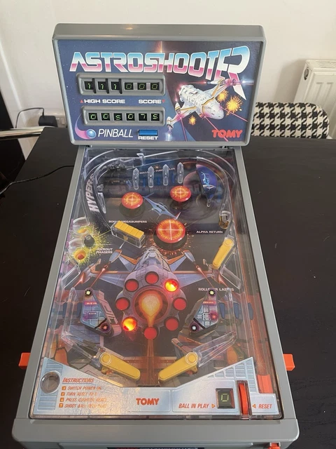 Flipper/Pinball Astro ShooterTomy 1983 - Label Emmaüs