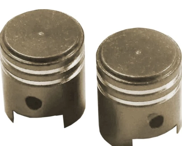 Bouchons de valve piston TNT alu-look
