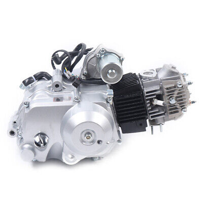 125cc 4 Takt Engine Motor Semi Auto Elektrostart 3+1 Reverse for ATV GO KART NEU 2