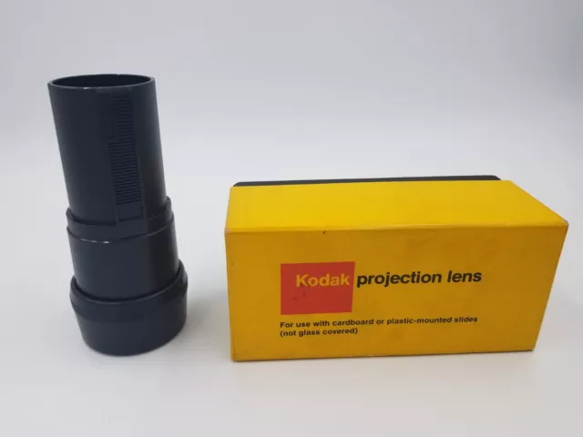 Kodak Carousel Projection Ektanon Lens 7" F/3.5 Lumenized in Original Box