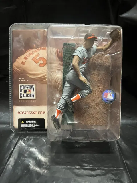 McFarlane Cooperstown Collection Brooks Robinson Gray Jersey