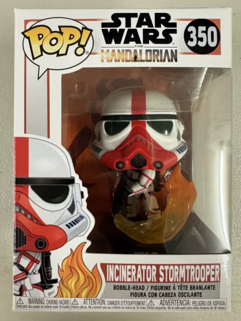 Incinerator Stormtrooper 350 ~ Star Wars: The Mandalorian ~ Funko Pop Vinyl