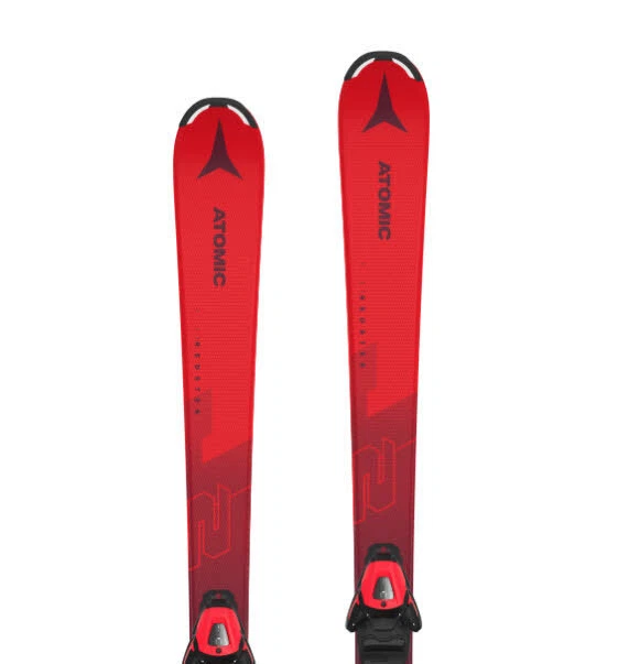 Atomic Redster J2 130-150cm + L 6 GW Kinder Ski Einsteiger 23/24 rot NEU 3