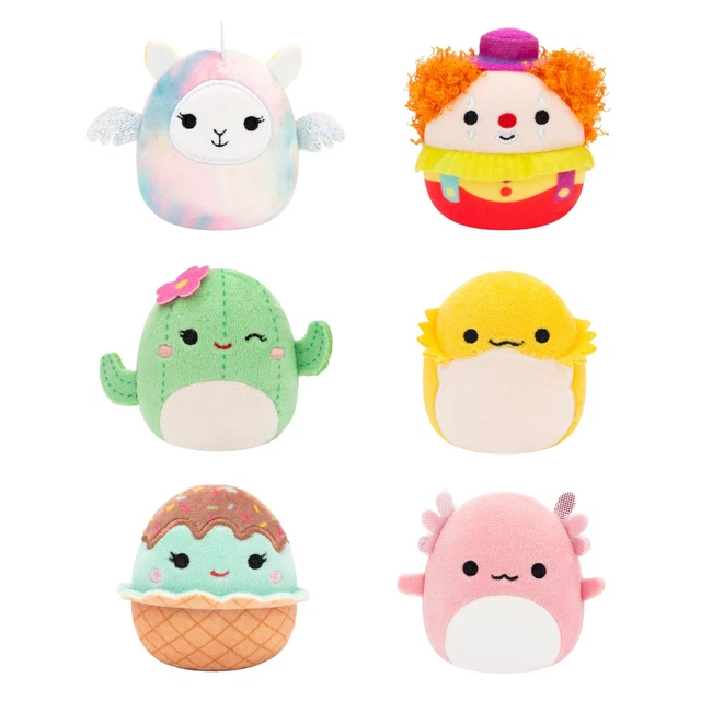 Micromallows SQMM0191 Set van 3, superzachte mini-squishmallows, 6,5 cm
