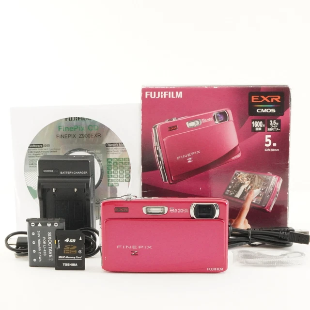 FUJIFILM FINEPIX Z900 EXR FX Z900EXR Rosa de Japón EUR 131,30