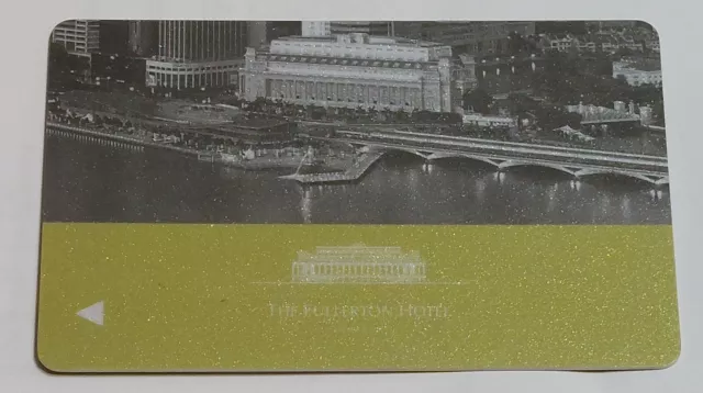 hotel key card singapore Fullerton