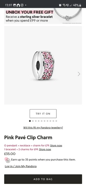 pandora charms new