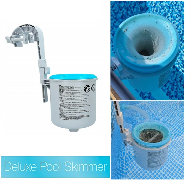 INTEX SWIMMING POOL Deluxe Surface Skimmer Wall Mount Basket Pipe