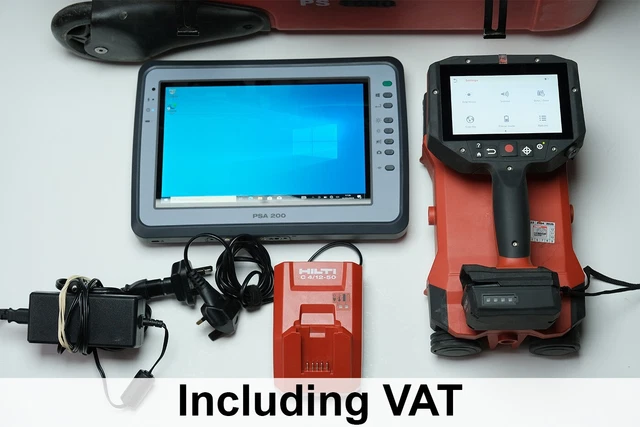HILTI PS 300 FERROSCAN Concrete Radar Rebar Scanner with PSA 200 Tablet ...