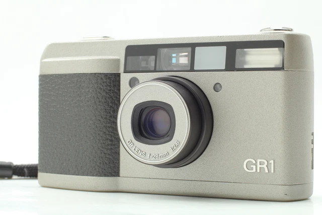 READ [NEAR MINT] Ricoh GR1 GR-1 Silver Point & Shoot 35mm Film Camera From JAPAN