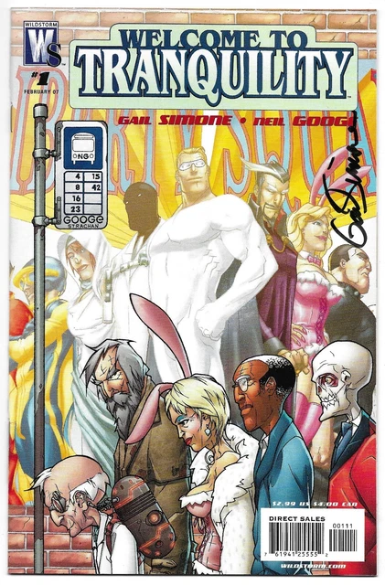 Welcome to Tranquility 1 Signed Gail Simone Autographed Wildstorm Combined Ship