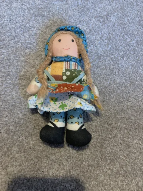 Holly Hobbie Rag Doll Knickerbocker Vintage Dolly Toy