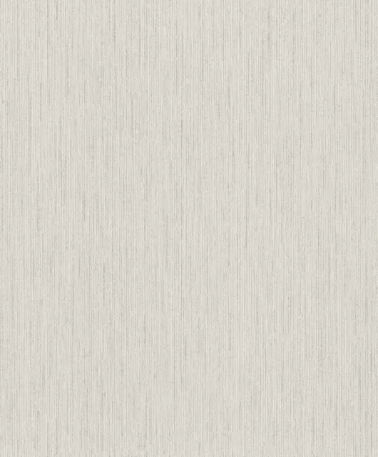 Rasch Tapete Rocknrolle 536126 Uni Unicolor de Rayas Gris Claro Papel Pintado