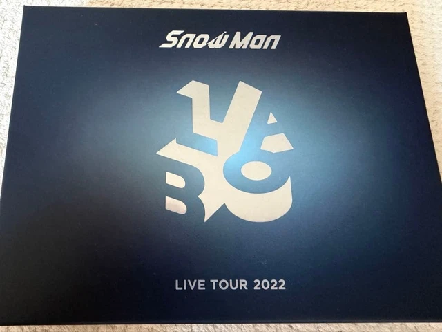 SNOW MAN LIVE TOUR 2022 Labo Blu-ray 3-Disc Set Japan $98.27