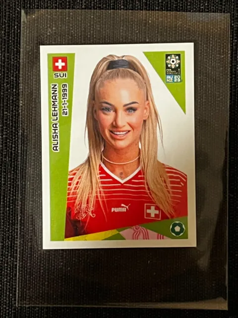 Sticker Panini Fifa World Cup Women 2023 Alisha Lehmann Suisse # 70 Rookie