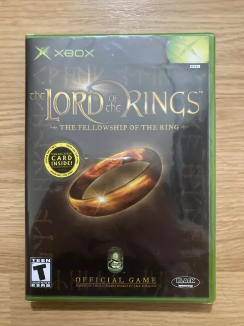 Lord of the Rings: The Fellowship of the Ring New Sealed Xbox NTSC 2002