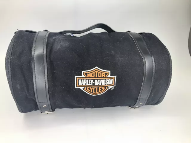 HARLEY DAVIDSON MULTI Purpose Roll Up 8 Pocket Travel Tool Bag