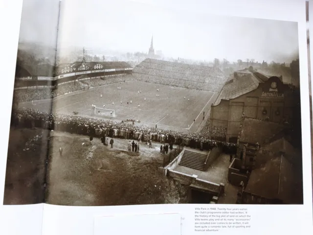 Aston Villa - 1948 Picture of Villa Park, Together with Article on its History
