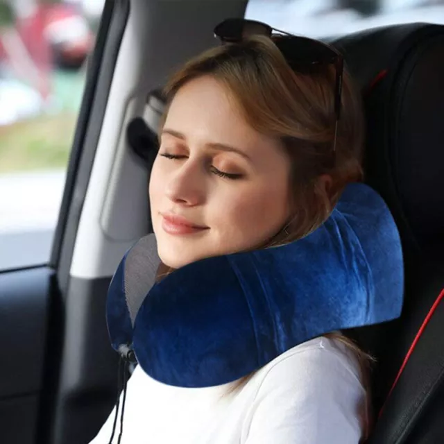 U Shaped Memory Foam Travel Pillow Neck Support Head Rest Car Plane Soft Cushion