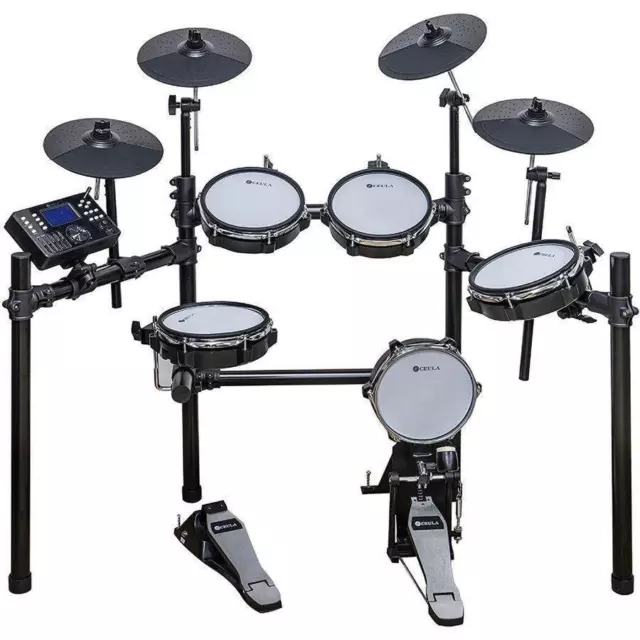 Ceula Electronic Drum 5 4 Simpal Foldable Usb Midi Function