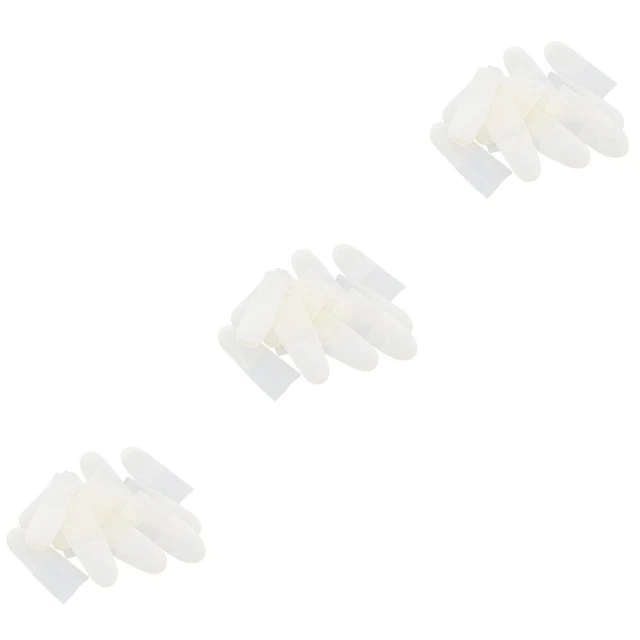 3 Paquetes / 1000 Piezas Antiestático Arte Uñas Desechables Incisión Dedo COTs