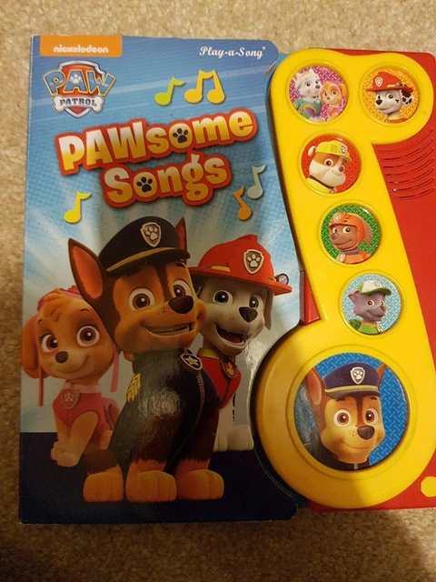 PAW PATROL - Pawsome Songs - Little Music Note Chase Skye Marshall