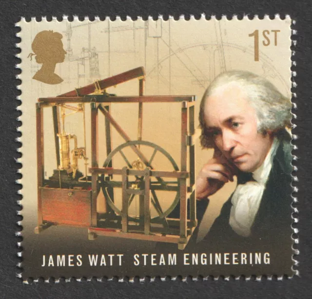 2009 1st James Watt Steam Engineering Industrial Revolution Pioneers UM. SG 2917