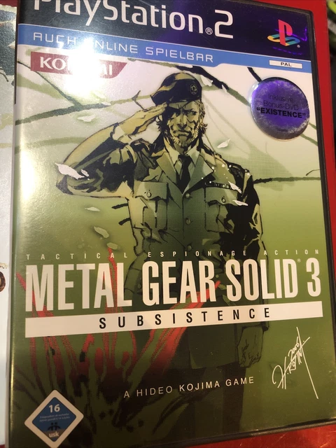 Metal Gear Solid 3 - Subsistence (Sony PlayStation 2, 2006)