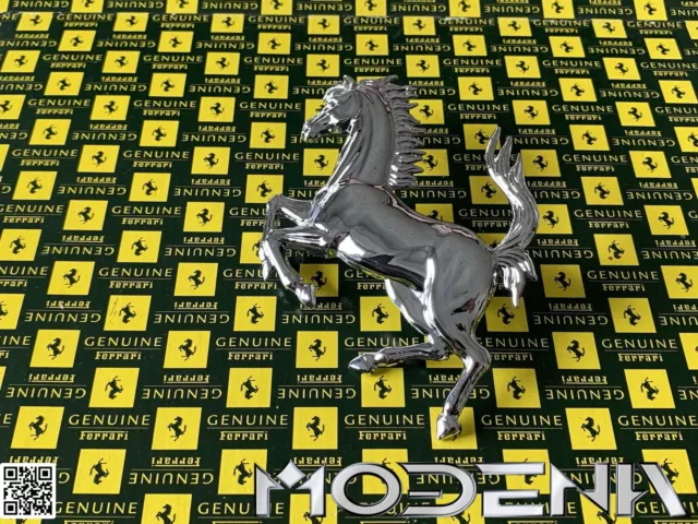Ferrari Emblem 115 mm Cavallino Rampante Horse 360 F360 Modena  Spider Stradale