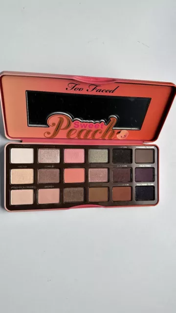 Too Faced Sweet Peach Palette Lidschatten