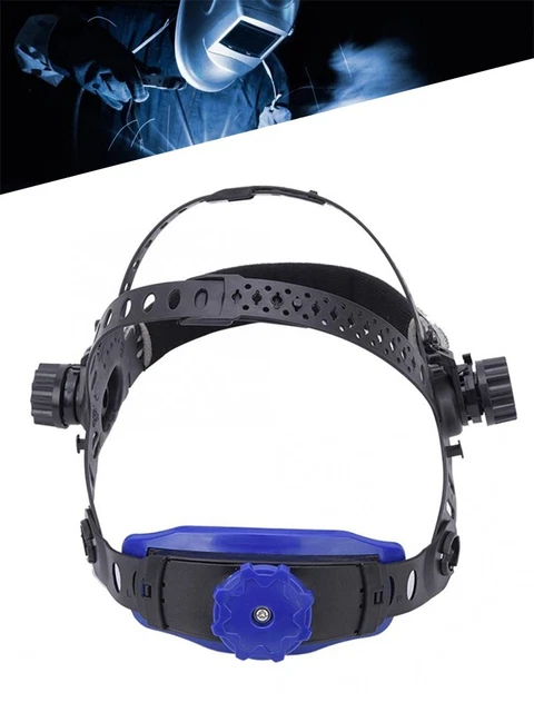 Fascia design ergonomico con vestibilità regolabile per casco saldatura auto oscuramento