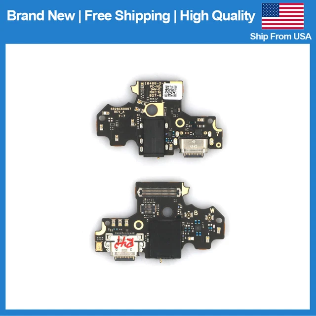 For Motorola MOTO Edge 5G XT2063 USB Charging Port PCB Board Dock Connector