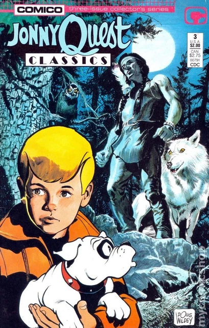 Jonny Quest Classics #3 VF 1987 Stock Image