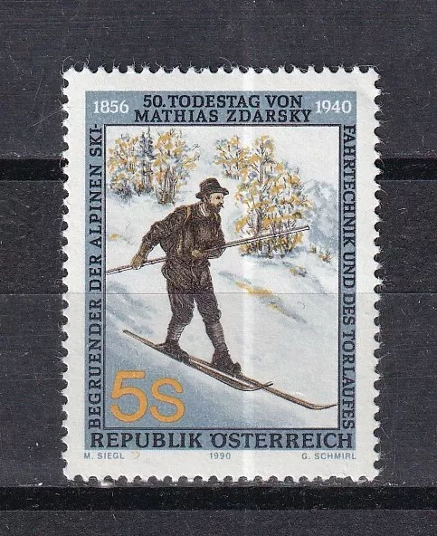 Österreich Nr.1998** 50.Todestag von Matthias Zdarsky