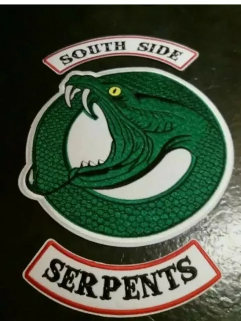 Riverdale patch bikers patchs South side serpent set 3 big patch sons of anarchy