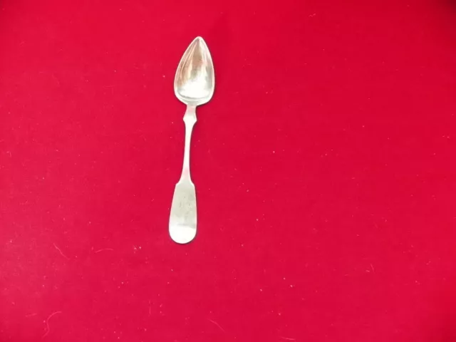 R & W Wilson Coin Silver Vintage Teaspoon With Mono