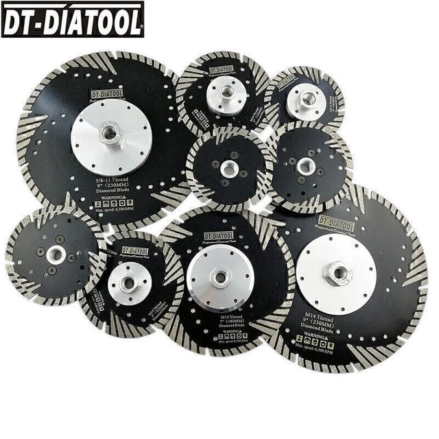 "Discos de molienda de corte de corte múltiple hojas de sierra de diamante de 4""/4,5""/5""/7""/9",