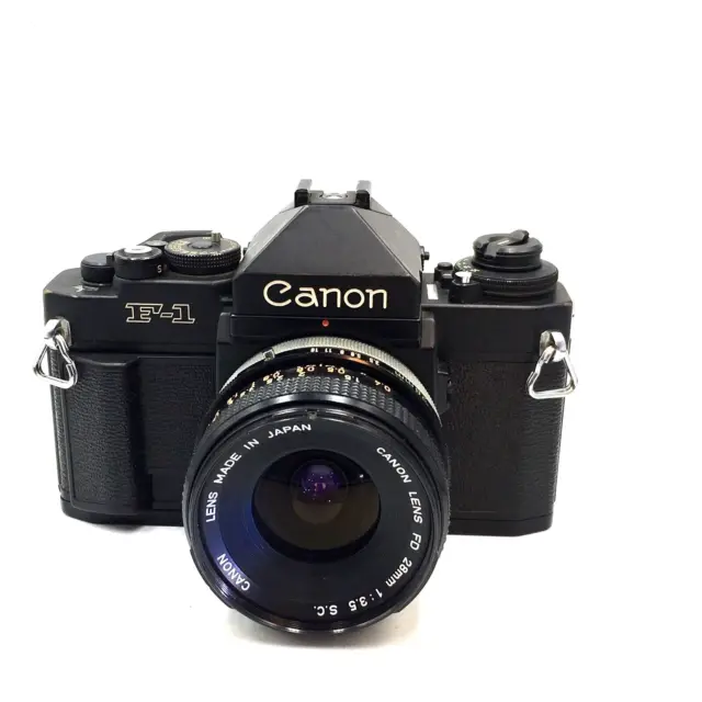 [EXC5] Canon F1 Neuf Modèle 35mm Appareil Photo Argentique SLR Avec / Fd 28mm F/