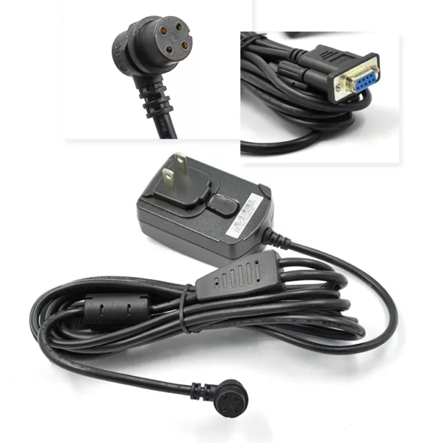 Garmin PSC11R-120 12V 0,84A 4 pin presa adattatore CA caricabatterie cavo dati alimentazione