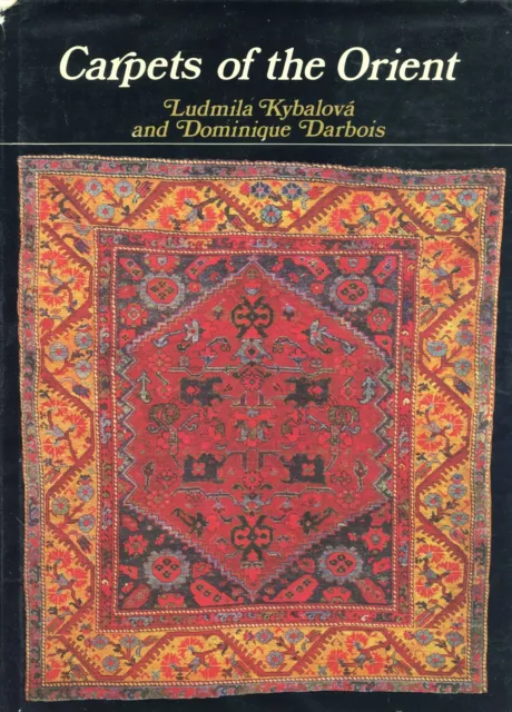 Antique Oriental Carpets Regions Types Symbols / Scarce Illustrated Book