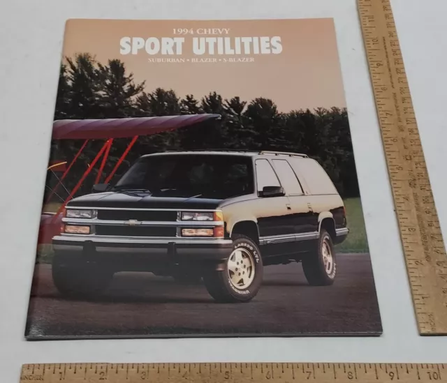 1994 CHEVY - SPORT UTILITIES - Brochure - color illustrated - listing #4979