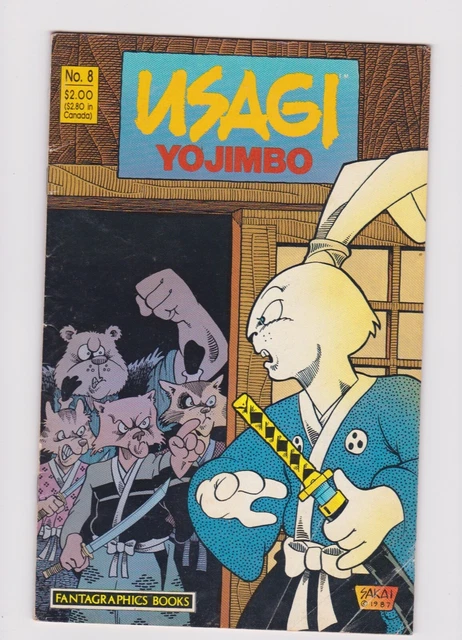 Usagi Yojimbo #8 / Fantagraphics Books / May 1988